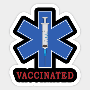 Vaccinated Sticker